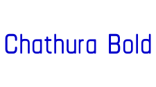Chathura Bold 字体